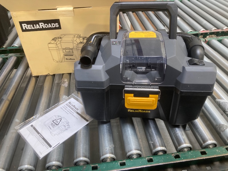 Photo 1 of 20V Cordless Vacuum Cleaner-Wet/Dry Shop Vac,2.6 Gallon Capacity,Compatible with DeWALT Batteries (Battery Not Included),Ideal for Cleaning Car,Home Spaces,and Workshops RCSV-20