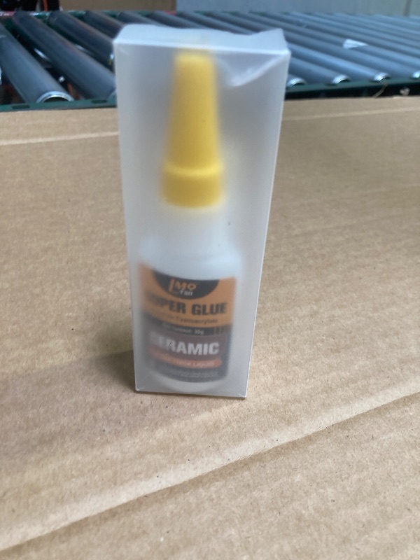 Photo 1 of Ceramic Super Glue Liquid, Clear Instant Cyanoacrylate Adhesives for Ceramic Repair Food Safe, All Purpose CA Glue for Shoe Plastic Leather Glass Model Metal Wood Pottery Porcelain Mugs Clay Dishes