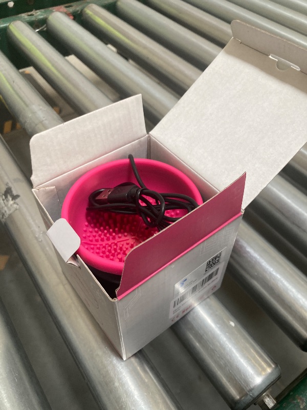 Photo 1 of Alyfini Electric Makeup Brush Cleaner Machine, Powerful Friction Removes Residue on Make up Brushes Set/Sponge/Powder Puffs, Efficient Cleaning, Portable Spinning Washer, Save Cleanser & Shampoo