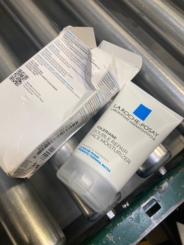 Photo 1 of La Roche-Posay Toleriane Double Repair Face Moisturizer, Daily Moisturizer Face Cream with Ceramide and Niacinamide for All Skin Types, Oil Free, Fragrance Free