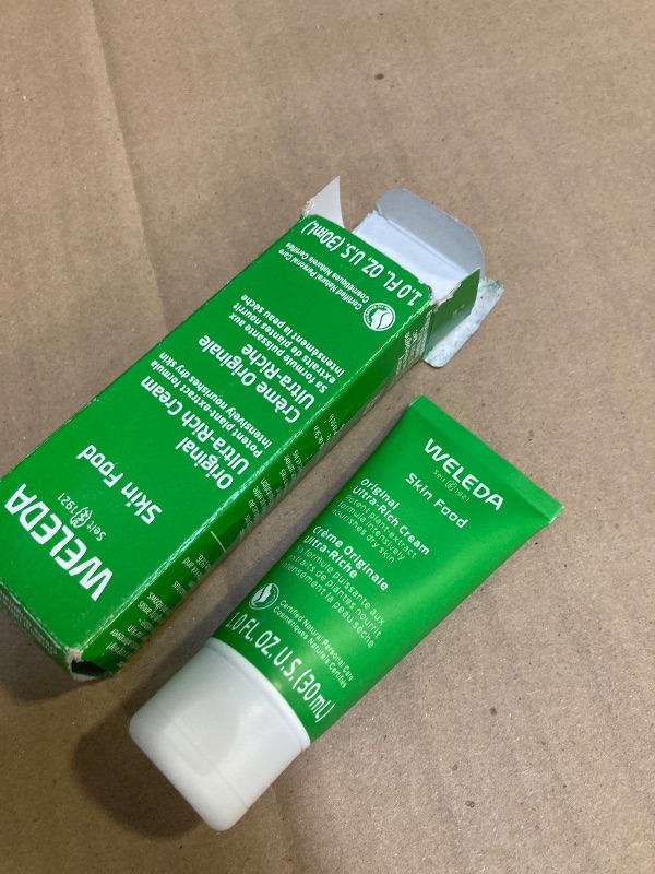 Photo 1 of Weleda Skin Food Original Ultra-Rich Body Cream, 1 Fluid Ounce, Plant Rich Moisturizer with Pansy, Chamomile and Calendula