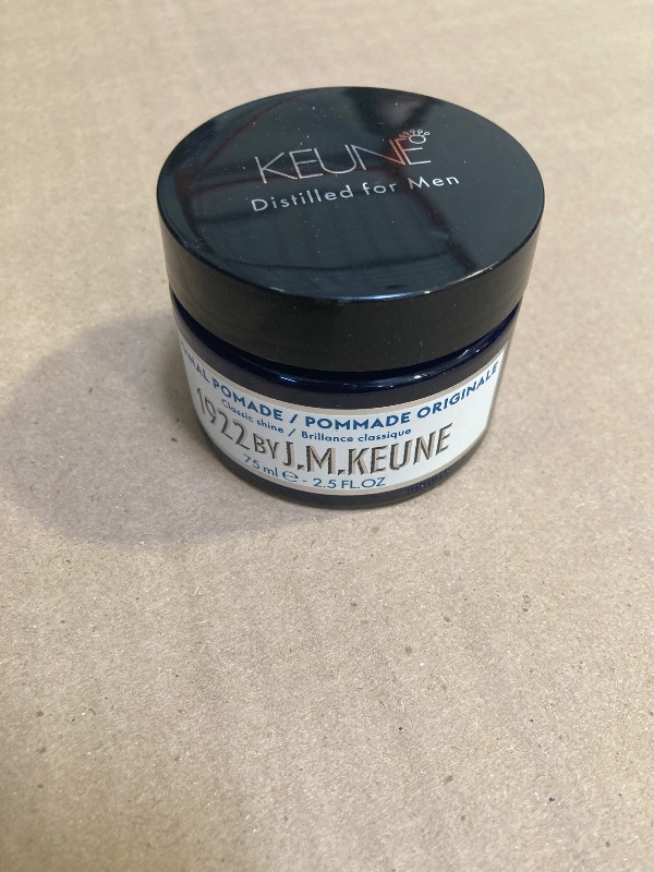 Photo 1 of 1922 by J.M. Keune Original Pomade, Strong Hold & High Shine Styling Pomade for Men, 2.5 Fl Oz