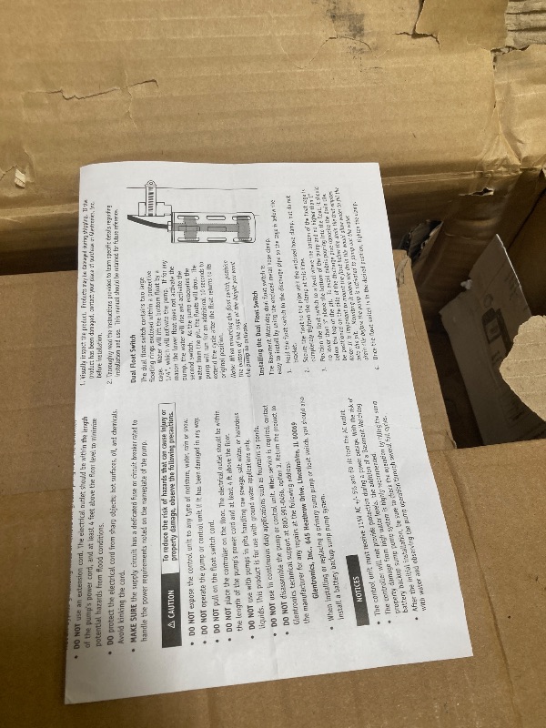 Photo 1 of Basement Watchdog 1 HP Cast Iron / Stainless Steel Submersible Sump Pump with Caged Float Switch and Controller