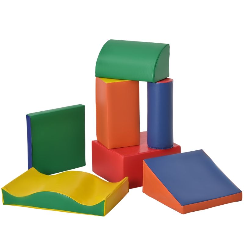 Photo 1 of Soft Play Climbing for Toddlers, Baby Colorful Soft Play Gym Toys Indoor, Modular Crawling & Climbing Play Set for 1-3 Years Multi-color