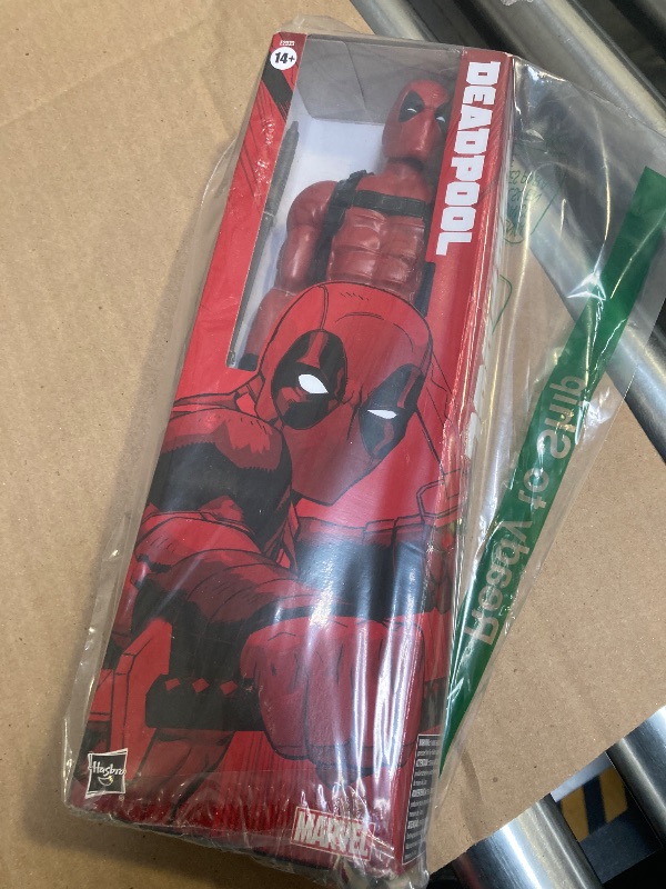 Photo 1 of Marvel Deadpool 12-Inch Action Figure with Accessory, Super Hero Toys for Fans Ages 14 and Up