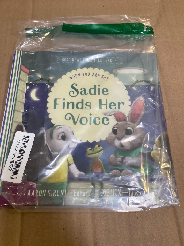 Photo 1 of Sadie Finds Her Voice: When You Feel Shy (Good News for Little Hearts) Hardcover 