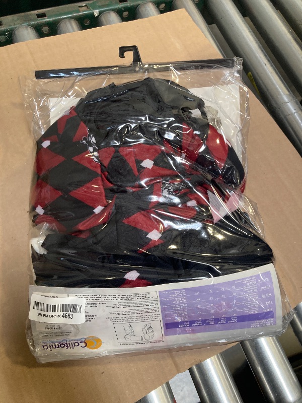 Photo 1 of California Costumes Child's Sinister Jester Costume, Medium (8-10)