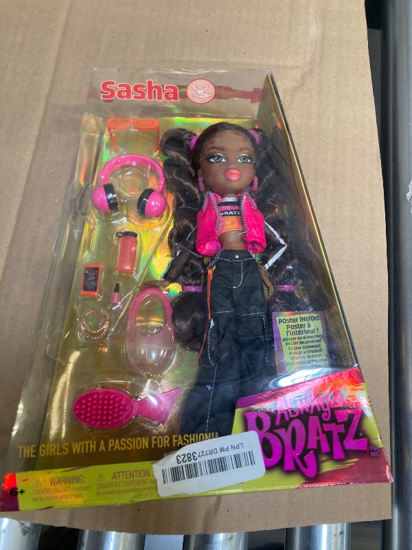Photo 1 of Bratz Alwayz Sasha Fashion Doll with 10 Accessories and Poster