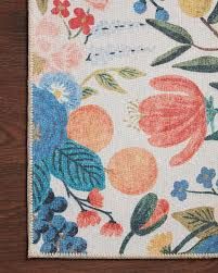 Photo 1 of LARGE HOME AREA RUG, FLORAL PATTERN, SIZE NOT DISPLAYED
