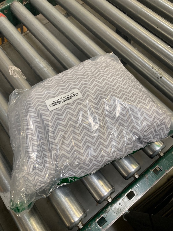 Photo 1 of Portable 2-in-1 Grocery Cart Seat Cover and Baby Highchair Cover (Gray Chevron)