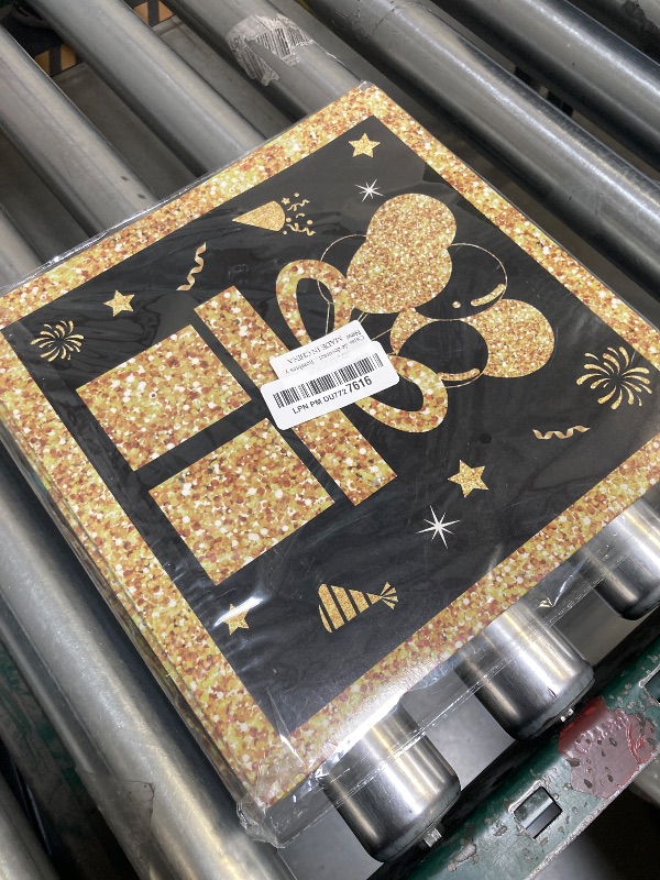 Photo 1 of 50th Birthday Decorations Boxes for Men- 3PCS Black Gold Happy 50th Birthday Balloons Boxes, 50 Year Old Party Supplies for Men Women