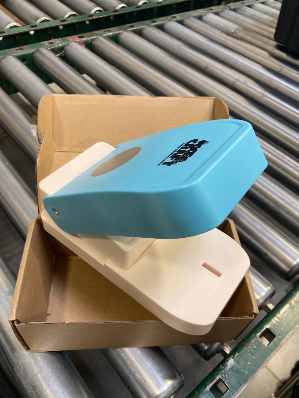 Photo 1 of UCEC 2.5 Inch Circle Punch for Paper Crafts Large Paper Circle Cutter Hole Punch Single Craft Hole Punch Shapes for Kids Adults Circle Punch Handheld Portable Hole Punch Tool