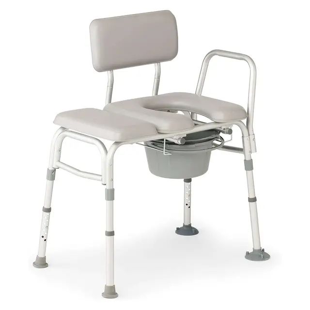 Photo 1 of Medline Combination Transfer Bench And Commode