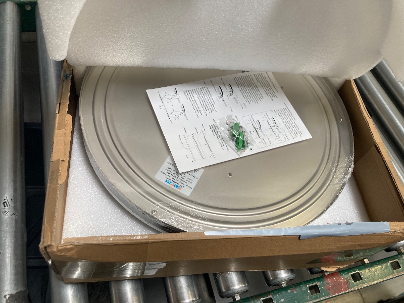 Photo 1 of 2 Pack 16 Inch Flush Mount LED Ceiling Lights: 36W Dimmable LED Ceiling Light Fixture, 3600LM (440W Equiv), 6000K/5000K/4200K/3700K/3000K Adjustable Ceiling Lights for Room Kitchen Hallway, Nickle