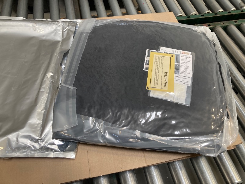 Photo 1 of IRIWOOL Genuine Sheepskin Auto Seat Pad, Soft Wool Seat Cover Breathable and Sweat-Wicking Comfort Warm Universal Fit (Front seat Cushion 2pcs & Rear seat Cushion 1pc, Dark Grey)
