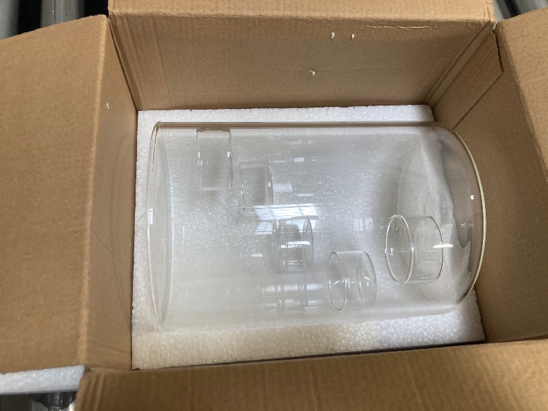 Photo 1 of Glass Hurricane Candle Holder for Tea Light, Clear Cylinder Pillar Candle Holder for Table Centerpiece Decorations, Hurricane Glass Candle Holders for Dining Room Wedding Parties Home Decorations