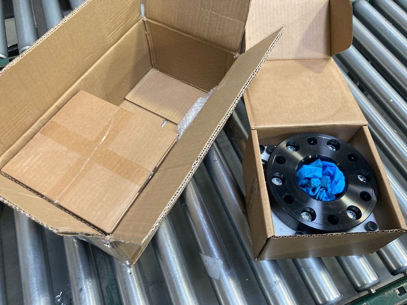 Photo 1 of  EVIL ENERGY 6x5.5 Wheel Spacers Compatible for Chevy Silverado GMC Sierra, 1.5"(38mm) 6x139.7mm Lug Centric Spacer for Suburban Express 1500, 78.1mm Wheel Adapter with M14x1.5 Studs Black 4PCS 