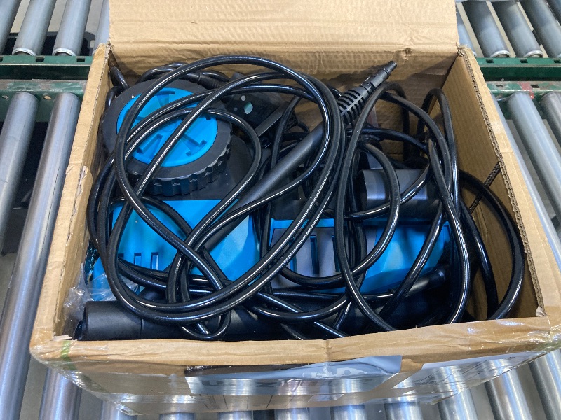 Photo 1 of Pressure Washer with 50ft Outlet Hose and Adjustable Nozzle, 4800PSI, 2.8GPM Power Washer Electric Powered with Soap Cannon for Car, House, Patio Cleaning
