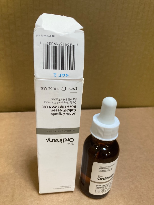 Photo 1 of The Ordinary 100% Organic Cold-Pressed Rose Hip Seed Oil, Addresses Signs of Aging by Improving the Appearance of Uneven Skin Tone, Supporting Skin Elasticity, 1 Fl Oz