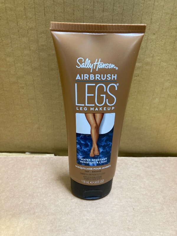 Photo 1 of Sally Hansen Airbrush Legs®, Leg Makeup, Tan/Bronze, Easy Application, Flawless Looking Legs, Water Resistant, Transfer Proof Lotion