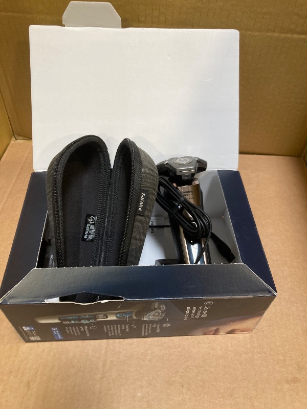 Photo 1 of Philips Norelco 9400 Rechargeable Wet/Dry Electric Shaver with SenseIQ and Comfort Glide Ring Technology, Battery Powered, Silver, S9502/83