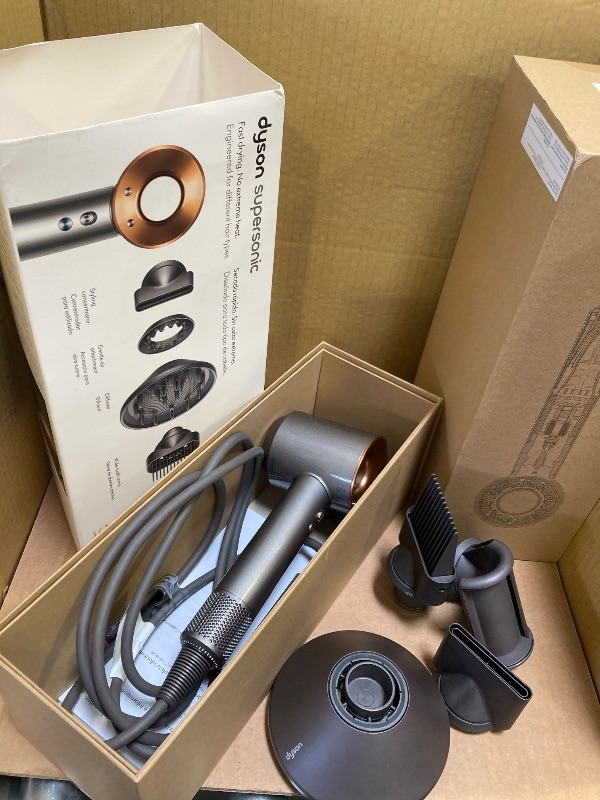 Photo 1 of Dyson Supersonic™ Hair Dryer, Nickel/Copper