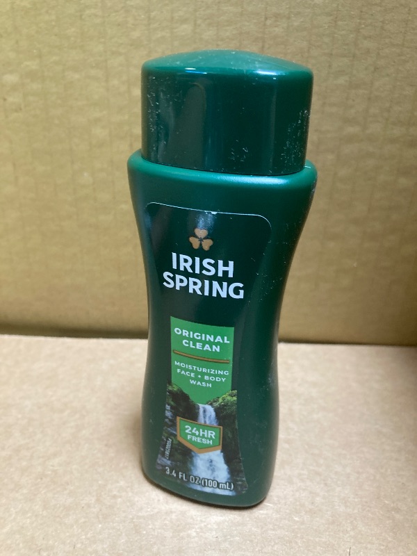 Photo 1 of Irish Spring Face + Body Wash - Travel Size 3.4 oz