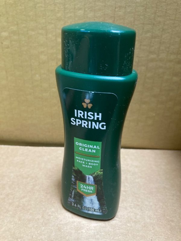 Photo 1 of Irish Spring Face + Body Wash - Travel Size 3.4 oz