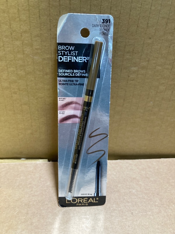 Photo 1 of L'Oreal Paris Makeup Infallible Never Fail Original Mechanical Pencil Eyeliner with Built in Sharpener, Black, 1 Count