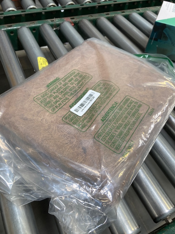 Photo 1 of 30 inch 3 Pack Trough Coco Liners, Natural Coconut Coir Fiber for Wall Basket Planters, Window Box Liners, Garden Planter Baskets, Fence Flower Baskets