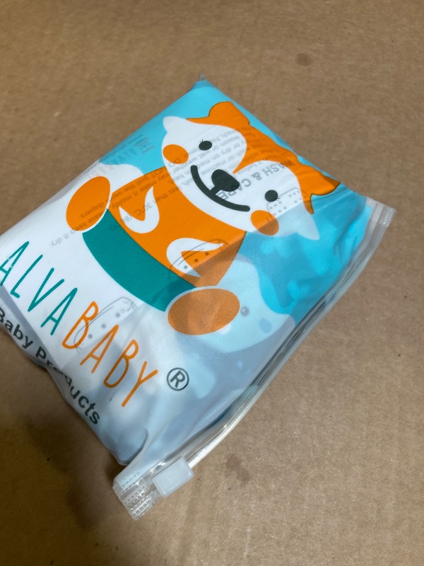 Photo 1 of ALVABABY Swim Diapers 2pcs Baby & Toddler Snap One Size Reusable Adjustable Baby Boys' Swim Diapers for Swimming Lessons SW18-21