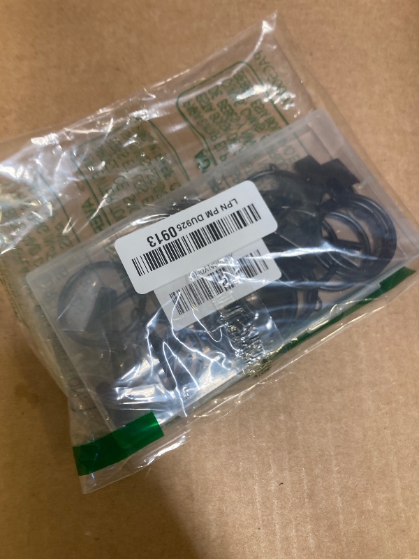 Photo 1 of 16 Pack Curtain Rings with Clips, Window Clip Rings Black Curtain Hooks Hangers Clip Rings for Hanging Drapery Drapes Bows, Small 1.26 Inch in Diameter, Fits up to 1" Rod