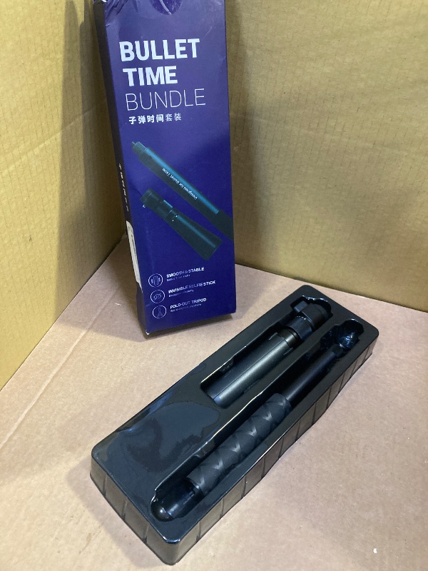 Photo 1 of Time Bundle Handle Tripod Rotating Grip with Invisible Selfie Stick for Insta 360 x4/x3 DJI Pocket 3 Gopro UniversalAction Camera (47inches Set)