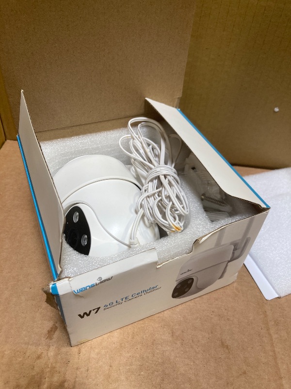 Photo 1 of wansview 4G LTE Cellular Security Camera Outdoor - 360° PTZ No WiFi Security Camera, 2K Color Night Vision, 2-Way Audio, 24/7 SD Card Storage(SIM Card Included), Works with Alexa & Google Home, W7-4G