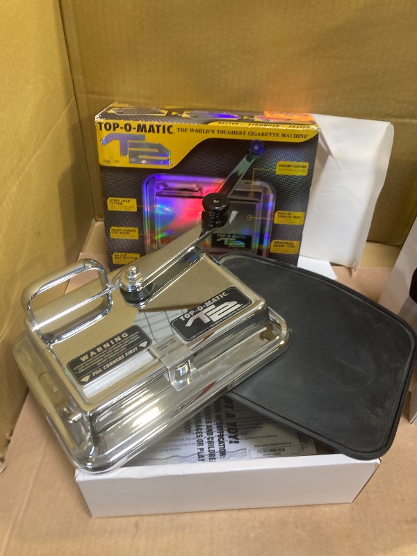 Photo 1 of Top-O-Matic T2 Cigarette Machine