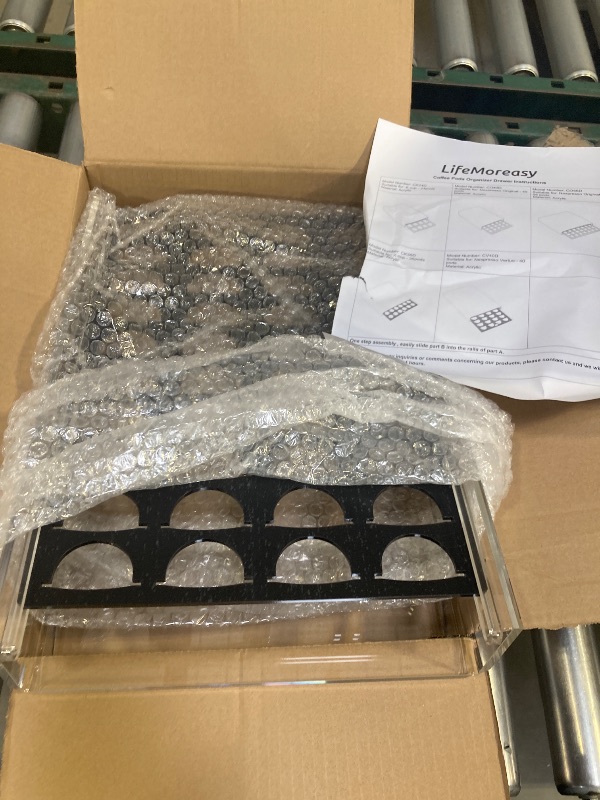 Photo 1 of Storage Drawer for Nespresso Vertuo Coffee Pod Holder for Counter Acrylic Coffee Capsule Organizer - 40 Pods