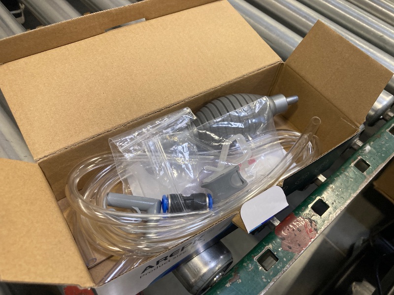 Photo 1 of AREPK 10 Gallon Fish Tank cleaner and Aquarium Water Changer Siphon with a Thinner Tubing. Perfect for Cleaning Small Tanks, Gravel Vacuum for Aquarium Kit
