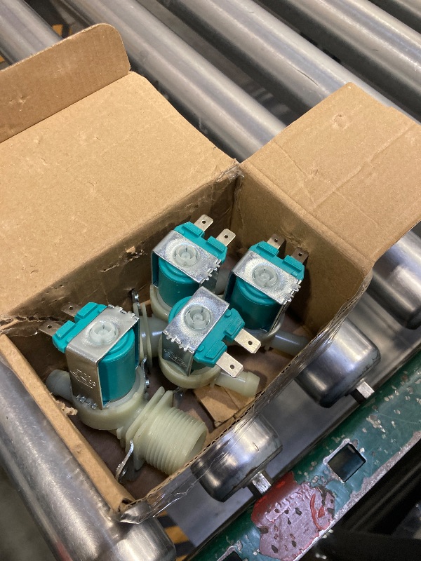 Photo 1 of 5220FR2075L (Cold), 5220FR2006H (Hot) Water inlet Valve Compatible with lg, kenmore Washer. Replacement Models:5221ER1003A 5221ER1003C5220FR2006L 5220FR20060 etc