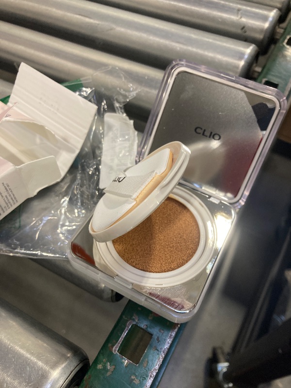 Photo 1 of CLIO Kill Cover Founwear Cushion Foundation – Korean Makeup, Full High Coverage, Airy Satin Finish, Skin Fit, 24N HONEY