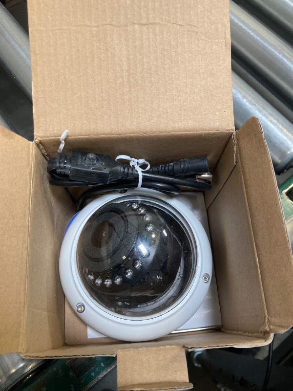 Photo 1 of 5MP 4MP 180 Degree Wide Angle Dome Security Camera HD-TVI/CVI/AHD/960H Analog 4 in 1 Super Hybrid HD CCTV Surveillance 1.7mm Fisheye Lens Outdoor/Indoor IR Day&Night Vision Home Cam