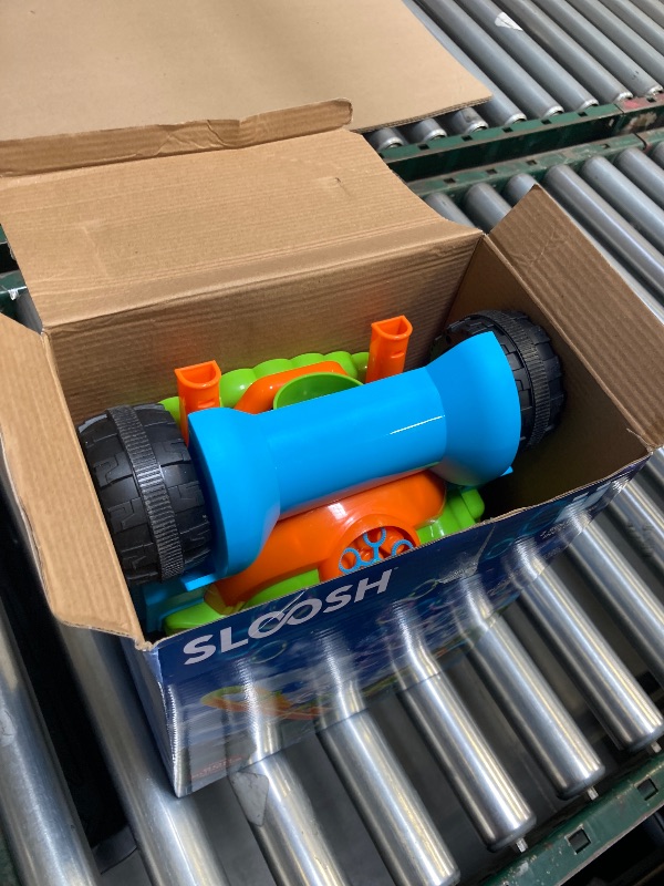 Photo 1 of SLOOSH Bubble Lawn Mower Toddler Toys - Kids Bubble Machine Summer Outdoor Push Toy Games, Backyard Garden Outside Play Toddlers Preschool Boys Girls Birthday Gifts (Blue)