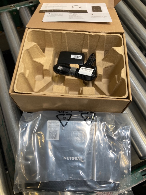 Photo 1 of NETGEAR 4-Stream WiFi 6 Router (R6700AX) – Security Features, AX1800 Wireless Speed (Up to 1.8 Gbps), Covers up to 1,500 sq. ft., 20 devices