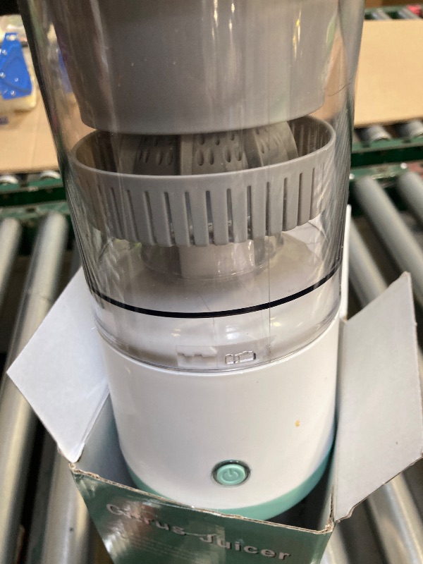 Photo 1 of resome Electric Citrus Juicer, Rechargeable Juicer Machine with USB Cable and Cleaning Brush, Orange Lime Lemon Grapefruit Juicer Squeezer