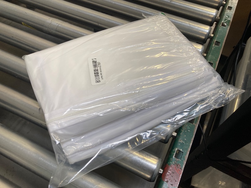 Photo 1 of 4 Pcs Wedding Dress Garment Bag Protective Breathable Hanging White Clothes Cover 72'' Anti Dust Extra Large Dress Bags for Gowns Long Bridal Evening Suit Coats Storage Travel