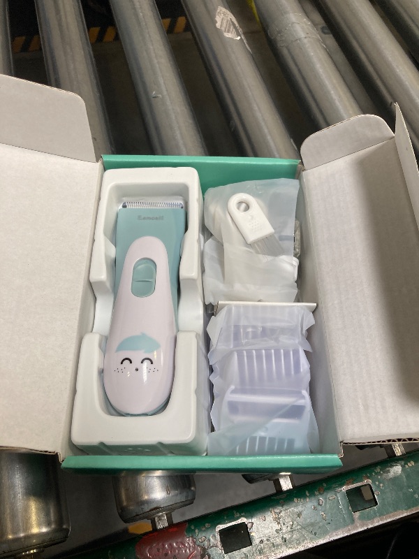 Photo 1 of Baby Hair Clippers, Ceramic Blade Electric Kids Hair Trimmer, Ultra-Quiet Cordless Rechargeable Waterproof Haircut Kit for Kids & Adult