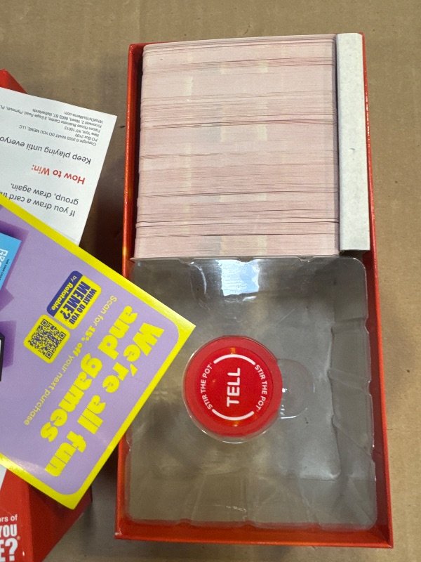 Photo 1 of WHAT DO YOU MEME? Stir The Pot - The Party Game That Roasts Your Friends - Adult Card Games for Game Night