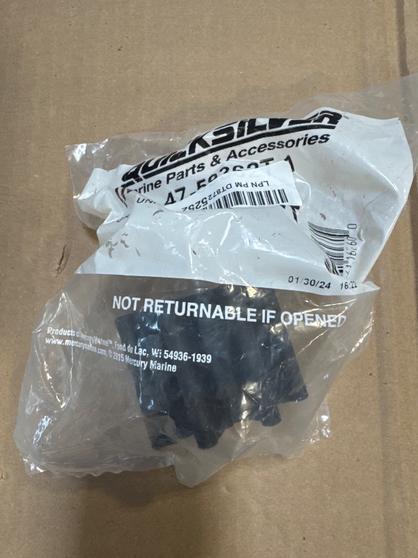 Photo 1 of Quicksilver 59362T1 Water Pump Impeller for MerCruiser Engines with Engine Mounted Sea Water Pumps with a Plastic Housing