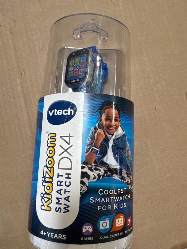 Photo 1 of VTech KidiZoom Smartwatch DX4, Blue