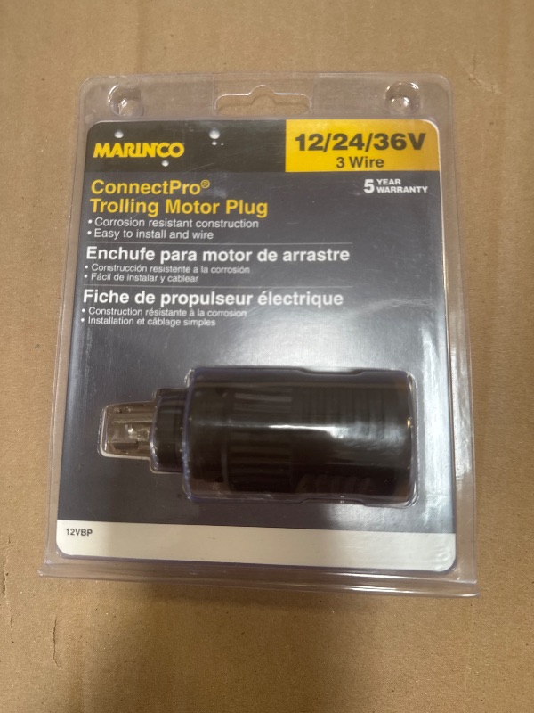 Photo 1 of Marinco 12VBP 3-Wire ConnectPro Plug