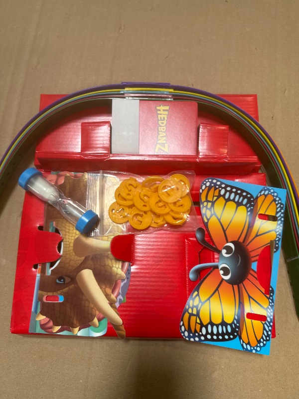 Photo 1 of Spin Master Games, Hedbanz 2023 Edition with New Cards, Picture Guessing Board Game, for Family & Kids, 2-6 Players, for Ages 6 & Up